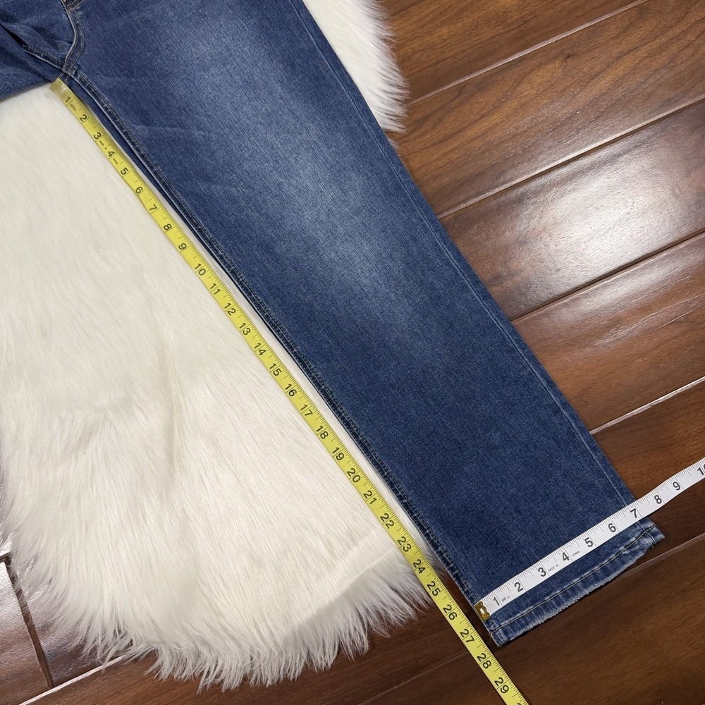 Kut from the Kloth Size 4 Elizabeth Fab AB High Rise Straight Leg Denim Jeans - Picture 4 of 9